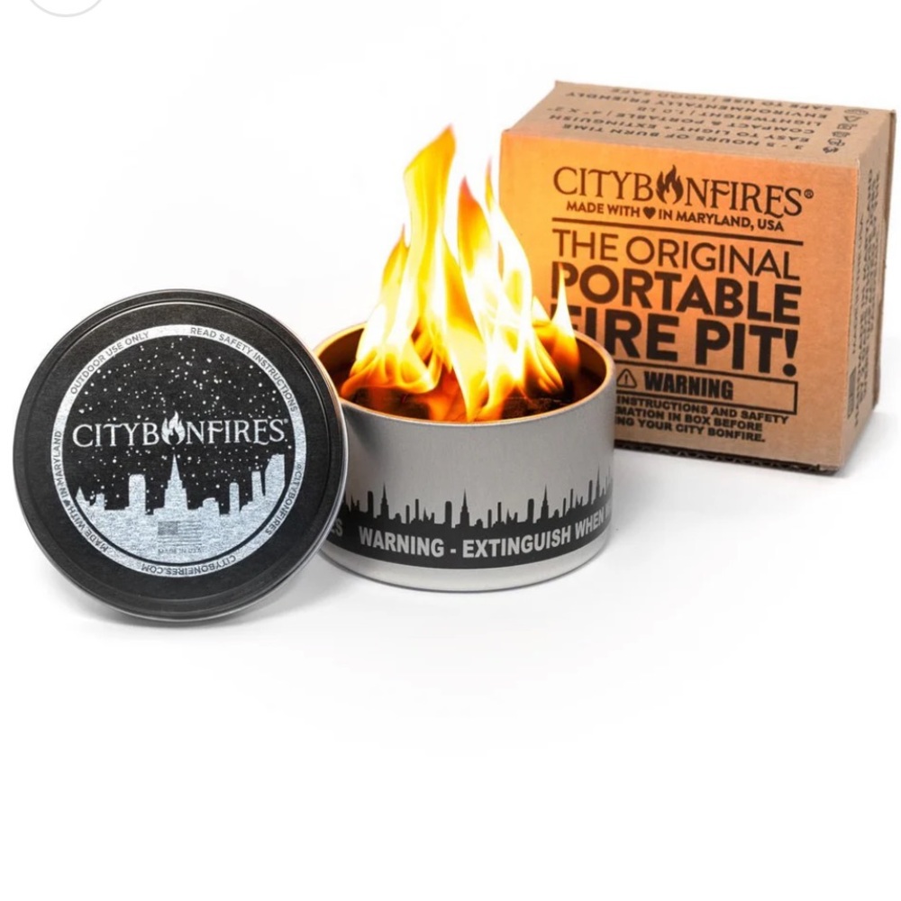 Brand new / never opened City Bonfires portable fire pit